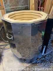 MaxSold Auction: Top-Loading Octagonal Electric Pottery Kiln - Interior diameter 23&#34;, Depth 27&#34; - Toronto (Ontario, Canada) SELLER MANAGED Downsizing Online Auction - Shaw Street
