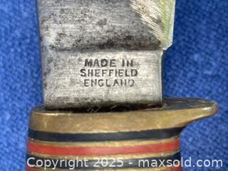 MaxSold Auction: William Rodgers Fixed-Blade Fishing/Hunting Cutter, &#34;I Cut it My Way&#34; Vintage 1950&#39;s - Toronto (Ontario, Canada) SELLER MANAGED Downsizing Online Auction - Shaw Street