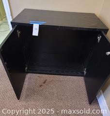 MaxSold Auction: BLACK 2 DOOR CUPBOARD - Gravenhurst (Ontario, Canada) SELLER MANAGED Commercial Liquidation Online Auction - Progress Road
