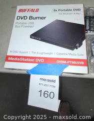 MaxSold Auction: DVD BURNER-NEW AND LOCKS - Gravenhurst (Ontario, Canada) SELLER MANAGED Commercial Liquidation Online Auction - Progress Road