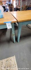 MaxSold Auction: Two Wood Pub Style Tables - Gravenhurst (Ontario, Canada) SELLER MANAGED Commercial Liquidation Online Auction - Progress Road