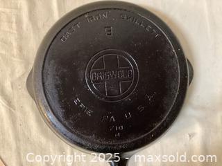 MaxSold Auction: 10” Griswold Cast Iron Skillet - Port Townsend (Washington, USA) SELLER MANAGED Estate Sale Online Auction - 19th Street (STORAGE)