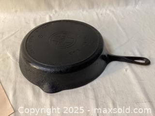 MaxSold Auction: 10” Griswold Cast Iron Skillet - Port Townsend (Washington, USA) SELLER MANAGED Estate Sale Online Auction - 19th Street (STORAGE)