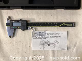 MaxSold Auction: Mitutoyo Digital Caliper - Port Townsend (Washington, USA) SELLER MANAGED Estate Sale Online Auction - 19th Street (STORAGE)