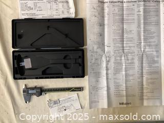 MaxSold Auction: Mitutoyo Digital Caliper - Port Townsend (Washington, USA) SELLER MANAGED Estate Sale Online Auction - 19th Street (STORAGE)