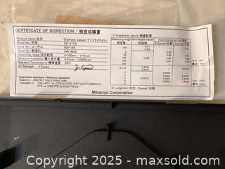 MaxSold Auction: Mitutoyo Digital Caliper - Port Townsend (Washington, USA) SELLER MANAGED Estate Sale Online Auction - 19th Street (STORAGE)