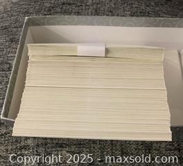 MaxSold Auction: Ivory Envelopes - Toronto (Ontario, Canada) SELLER MANAGED Moving Online Auction - Ridley Boulevard (CONDO)