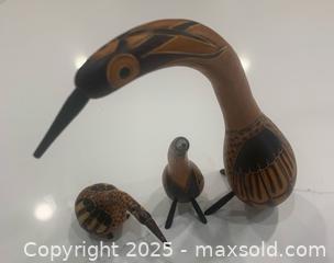 MaxSold Auction: Peruvian Bird Figures - Toronto (Ontario, Canada) SELLER MANAGED Moving Online Auction - Ridley Boulevard (CONDO)