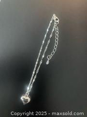 MaxSold Auction: Sterling Silver Ankle Bracelet #1 - Toronto (Ontario, Canada) SELLER MANAGED Moving Online Auction - Ridley Boulevard (CONDO)