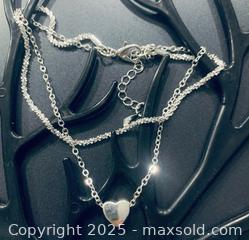 MaxSold Auction: Sterling Silver Ankle Bracelet #2 - Toronto (Ontario, Canada) SELLER MANAGED Moving Online Auction - Ridley Boulevard (CONDO)
