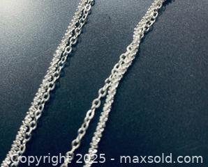 MaxSold Auction: Sterling Silver Ankle Bracelet #2 - Toronto (Ontario, Canada) SELLER MANAGED Moving Online Auction - Ridley Boulevard (CONDO)