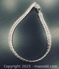 MaxSold Auction: Sterling Silver Bracelet #22 - Toronto (Ontario, Canada) SELLER MANAGED Moving Online Auction - Ridley Boulevard (CONDO)