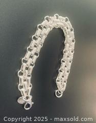 MaxSold Auction: Sterling Silver Bracelet #3 - Toronto (Ontario, Canada) SELLER MANAGED Moving Online Auction - Ridley Boulevard (CONDO)