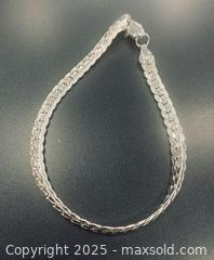 MaxSold Auction: Sterling Silver Bracelet #6 - Toronto (Ontario, Canada) SELLER MANAGED Moving Online Auction - Ridley Boulevard (CONDO)