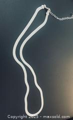 MaxSold Auction: Sterling Silver Necklace #13 - Toronto (Ontario, Canada) SELLER MANAGED Moving Online Auction - Ridley Boulevard (CONDO)