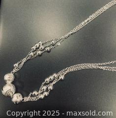 MaxSold Auction: Sterling Silver Necklace #16 - Toronto (Ontario, Canada) SELLER MANAGED Moving Online Auction - Ridley Boulevard (CONDO)