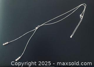 MaxSold Auction: Sterling Silver Necklace #17 - Toronto (Ontario, Canada) SELLER MANAGED Moving Online Auction - Ridley Boulevard (CONDO)