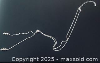 MaxSold Auction: Sterling Silver Necklace #17 - Toronto (Ontario, Canada) SELLER MANAGED Moving Online Auction - Ridley Boulevard (CONDO)