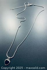 MaxSold Auction: Sterling Silver Necklace #20 - Toronto (Ontario, Canada) SELLER MANAGED Moving Online Auction - Ridley Boulevard (CONDO)