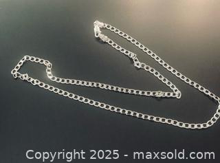 MaxSold Auction: Sterling Silver Necklace #4 - Toronto (Ontario, Canada) SELLER MANAGED Moving Online Auction - Ridley Boulevard (CONDO)