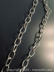 MaxSold Auction: Sterling Silver Necklace #5 - Toronto (Ontario, Canada) SELLER MANAGED Moving Online Auction - Ridley Boulevard (CONDO)