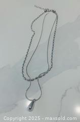 MaxSold Auction: Sterling Silver Necklace &#38; Earrings #24 - Toronto (Ontario, Canada) SELLER MANAGED Moving Online Auction - Ridley Boulevard (CONDO)