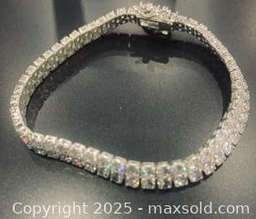 MaxSold Auction: Sterling Silver Tennis Bracelet #10 - Toronto (Ontario, Canada) SELLER MANAGED Moving Online Auction - Ridley Boulevard (CONDO)