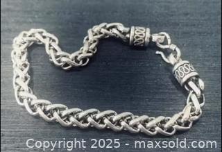 MaxSold Auction: Sterling Silver Bracelet #19 - Toronto (Ontario, Canada) SELLER MANAGED Moving Online Auction - Ridley Boulevard (CONDO)
