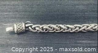 MaxSold Auction: Sterling Silver Bracelet #19 - Toronto (Ontario, Canada) SELLER MANAGED Moving Online Auction - Ridley Boulevard (CONDO)