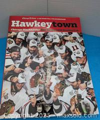 MaxSold Auction: 2 Chicago Black Hawks Books - Ottawa (Ontario, Canada) SELLER MANAGED Downsizing Online Auction - Pepperville Crescent