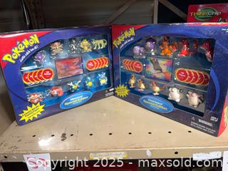 MaxSold Auction: Hasbro Pokémon Mewtwo and Charizard Special Edition Battle Sets (2000) - Warwick (Rhode Island, USA) SELLER MANAGED Reseller Online Auction - Warwick Avenue