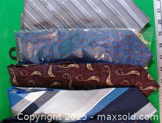 MaxSold Auction: 8 Ties - Silk, Wool, Polyester - Ottawa (Ontario, Canada) SELLER MANAGED Estate Sale Online Auction - Palsen Street
