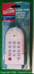 MaxSold Auction: Garrison Magnetic Entrance Alarm - Ottawa (Ontario, Canada) SELLER MANAGED Estate Sale Online Auction - Palsen Street