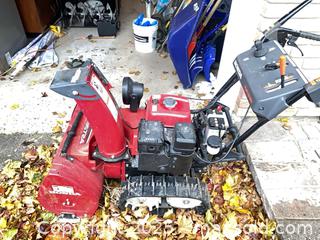 MaxSold Auction: Honda HSS724 Snow Blower - Not Running - Needs Repair / For Parts - Ottawa (Ontario, Canada) SELLER MANAGED Estate Sale Online Auction - Palsen Street