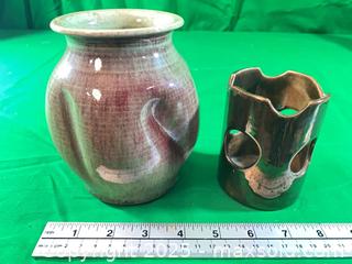 MaxSold Auction: Pottery jar and tea light candle holder - Ottawa (Ontario, Canada) SELLER MANAGED Estate Sale Online Auction - Palsen Street