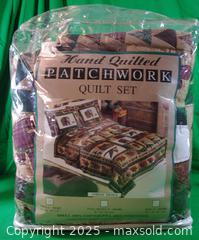 MaxSold Auction: Twin Patchwork Quilt Set - Handmade - Bears, Geese - Ottawa (Ontario, Canada) SELLER MANAGED Estate Sale Online Auction - Palsen Street
