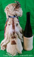 MaxSold Auction: Vintage Folk Art Wine Bottle Holder / Cover  - Ottawa (Ontario, Canada) SELLER MANAGED Estate Sale Online Auction - Palsen Street