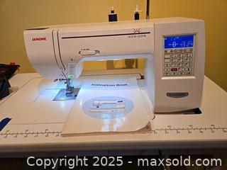 MaxSold Auction: Janome Accessories Lot w/ Foot Controller for Horizon MC 8200 QC - Bentley (Alberta, Canada) SELLER MANAGED Downsizing Online Auction - Township Road 400