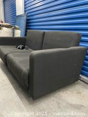 MaxSold Auction:  Black Sofa - Toronto (Ontario, Canada) SELLER MANAGED Estate Sale Online Auction - Victoria Park Avenue (STORAGE)