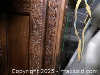 MaxSold Auction: Hand-Carved Wooden Sideboard - Toronto (Ontario, Canada) SELLER MANAGED Estate Sale Online Auction - Victoria Park Avenue (STORAGE)