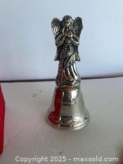 MaxSold Auction: Christmas Angel Figurine Bell, Engraved &#39;Christmas 1999&#39;, 5.5 in - White Rock (British Columbia, Canada) SELLER MANAGED Downsizing Online Auction - Prospect Avenue