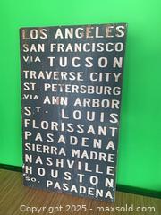 MaxSold Auction: Framed Wall Art, Portrait Orientation, Wood Frame, Ready to Hang - White Rock (British Columbia, Canada) SELLER MANAGED Downsizing Online Auction - Prospect Avenue