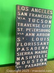 MaxSold Auction: Framed Wall Art, Portrait Orientation, Wood Frame, Ready to Hang - White Rock (British Columbia, Canada) SELLER MANAGED Downsizing Online Auction - Prospect Avenue