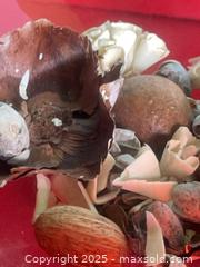 MaxSold Auction: Large red glass decorative bowl - White Rock (British Columbia, Canada) SELLER MANAGED Downsizing Online Auction - Prospect Avenue