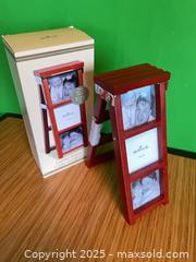MaxSold Auction: New Hallmark Triple 3x3 Folding Ladder A-Frame Tabletop Photo Frame - White Rock (British Columbia, Canada) SELLER MANAGED Downsizing Online Auction - Prospect Avenue