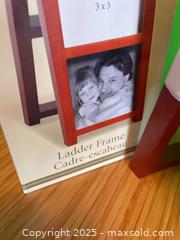 MaxSold Auction: New Hallmark Triple 3x3 Folding Ladder A-Frame Tabletop Photo Frame - White Rock (British Columbia, Canada) SELLER MANAGED Downsizing Online Auction - Prospect Avenue