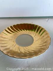 MaxSold Auction: Vintage Gold-Toned Cup &#38; Saucer, Glazed Ceramic/Porcelain - White Rock (British Columbia, Canada) SELLER MANAGED Downsizing Online Auction - Prospect Avenue