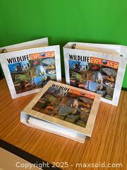 MaxSold Auction: Wildlife Explorer Educational Encyclopedia Card Set in 3 Binders - White Rock (British Columbia, Canada) SELLER MANAGED Downsizing Online Auction - Prospect Avenue