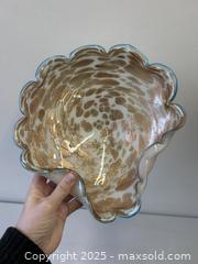 MaxSold Auction: Mod Era Shimmering Iridescent Murano Italy Art Glass Bowl 10" - Toronto (Ontario, Canada) PARTNER MANAGED Reseller Online Auction - Railside Road