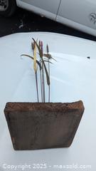MaxSold Auction: Vintage Wood Based Metal Brutalist Bull Rush Sculpture 3 Feet Tall - Toronto (Ontario, Canada) PARTNER MANAGED Reseller Online Auction - Railside Road
